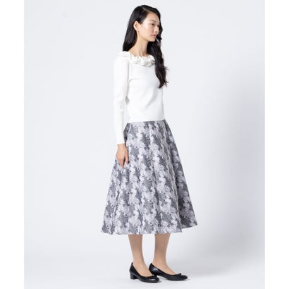 CHOUCHOU CREAM KNIT ニット （ブラック系5）｜詳細画像