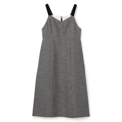 PENCIL LINE DRESS ジャンパースカート （ブラック系5）｜詳細画像