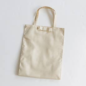 シャンタン素材のフォーマルサブバッグ （ベージュ）