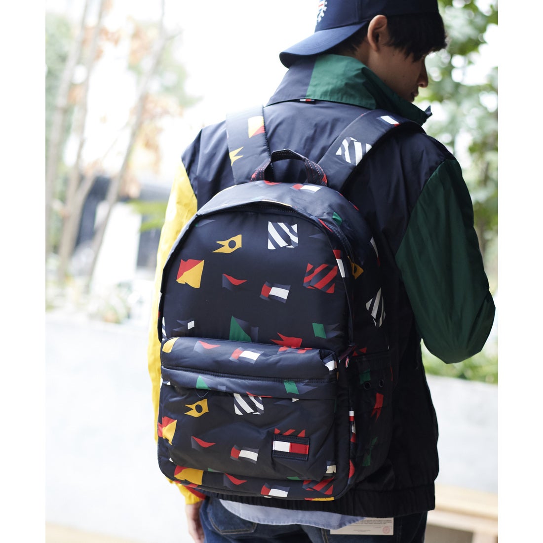 トミー ヒルフィガー TOMMY HILFIGER ライトナイロンバックパック 