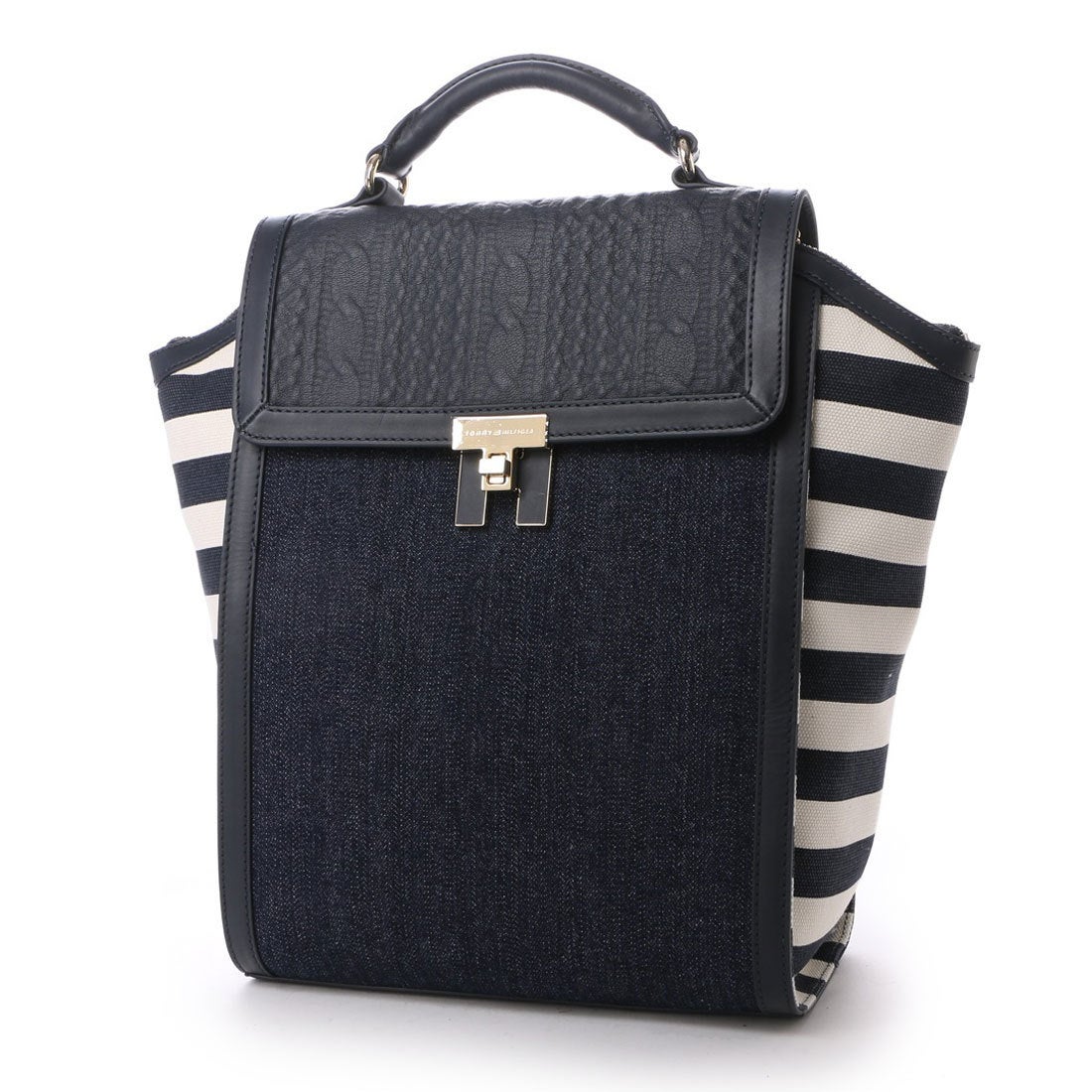 トミー ヒルフィガー TOMMY HILFIGER TH LOCK INT BACKPACK （ネイビー 
