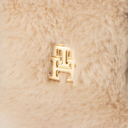 トミー ヒルフィガー TOMMY HILFIGER ポペットフェイクファーマイクロトートバッグ （マルチ）｜詳細画像
