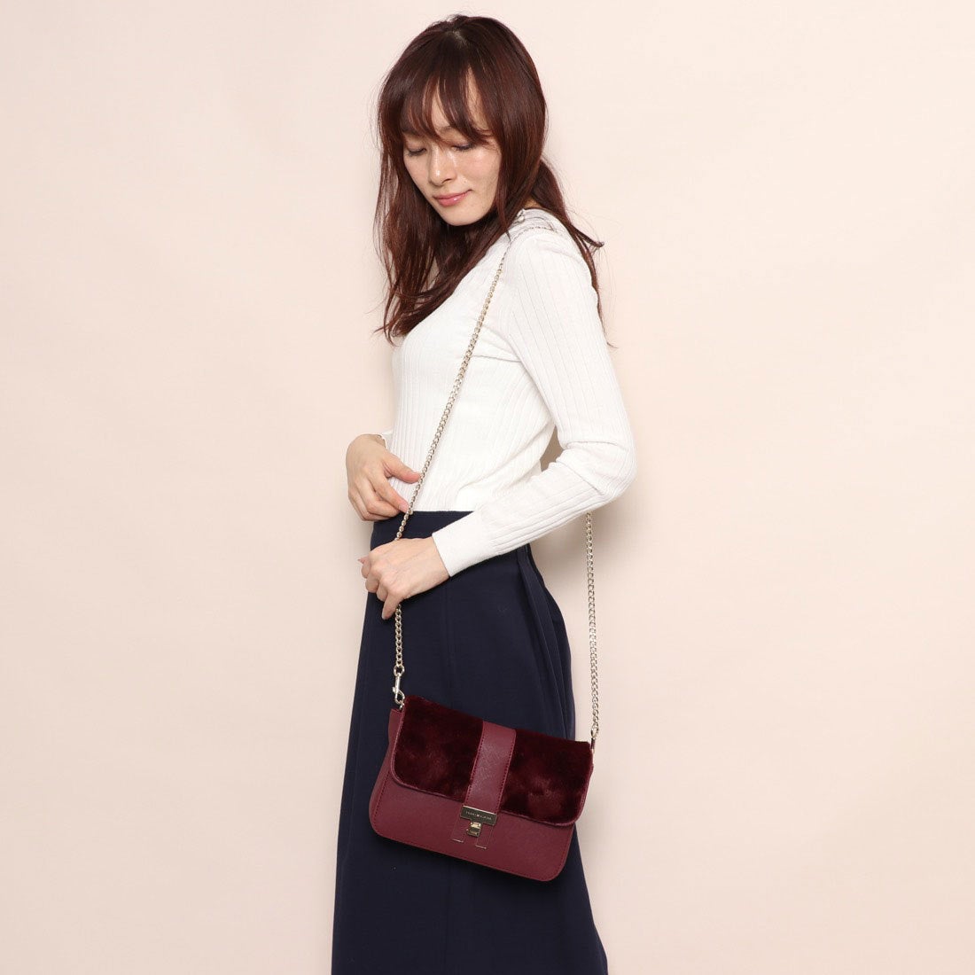 トミー ヒルフィガー TOMMY HILFIGER ヘリテージクロスオーバーバッグ 