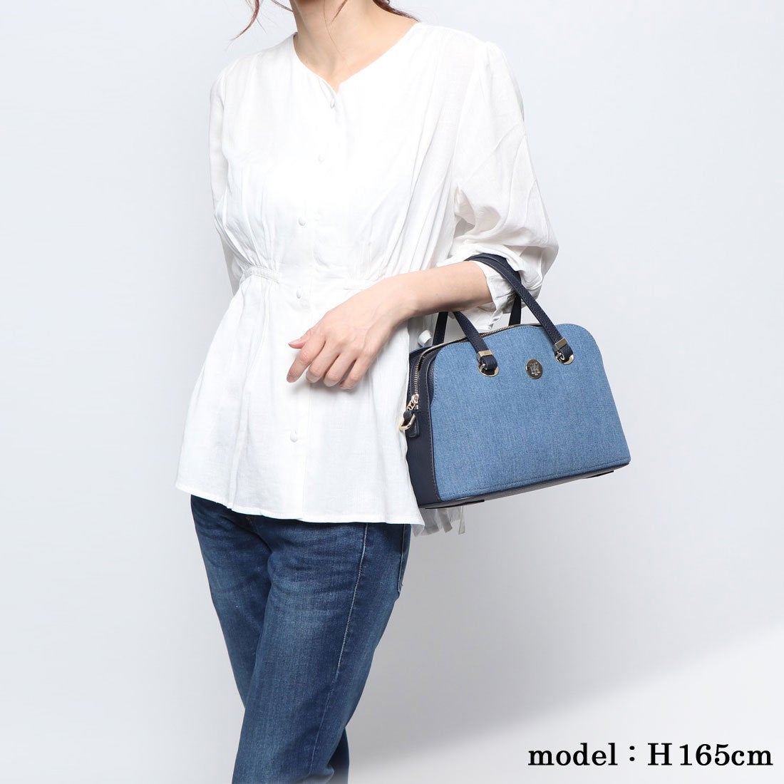 トミー ヒルフィガー TOMMY HILFIGER 2WAYデニムショルダーバッグ 