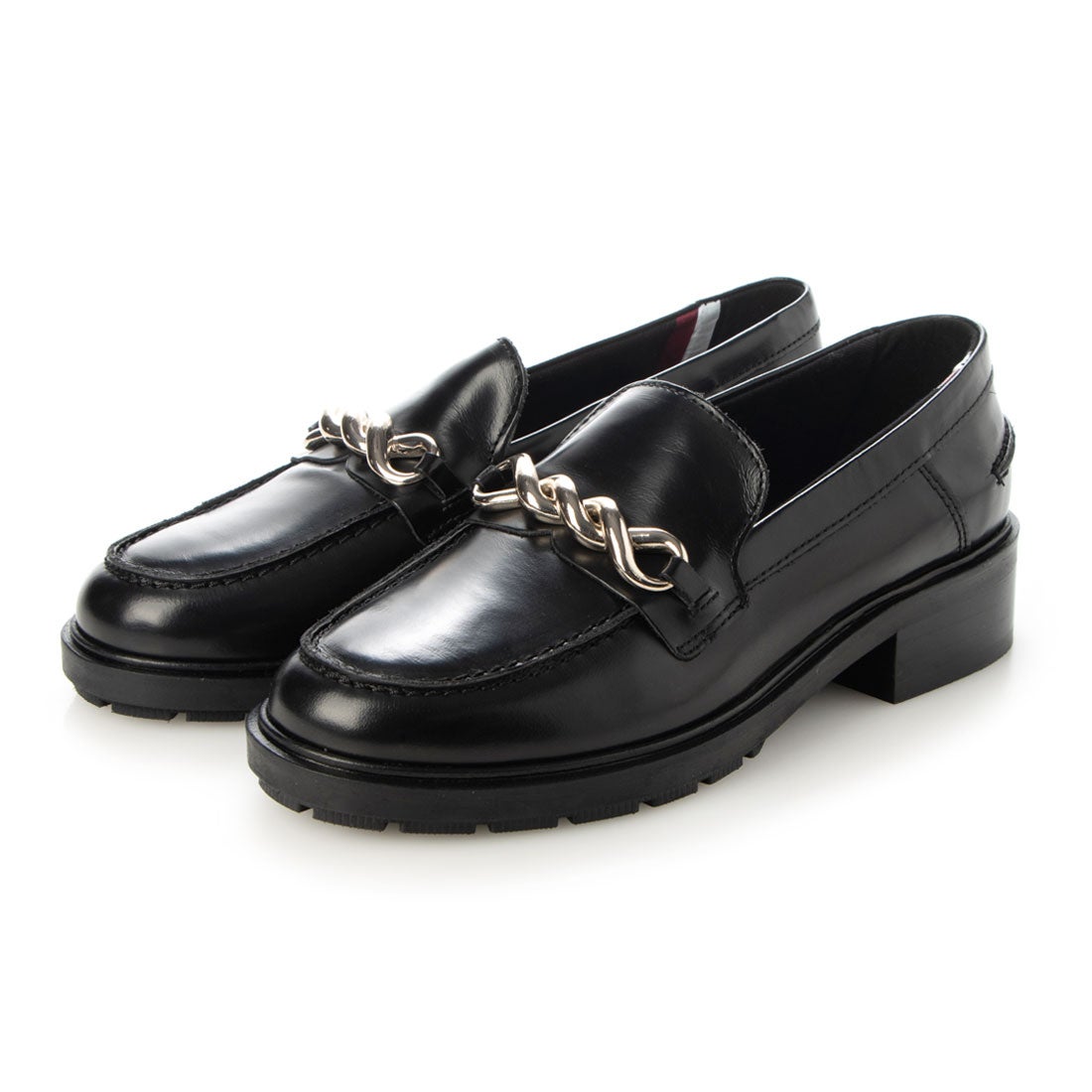 トミー ヒルフィガー TOMMY HILFIGER ツイストチェーンローファー 