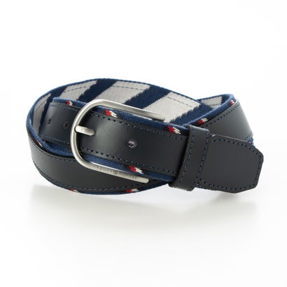 トミー ヒルフィガー TOMMY HILFIGER レザーベルト （ネイビー）｜詳細画像