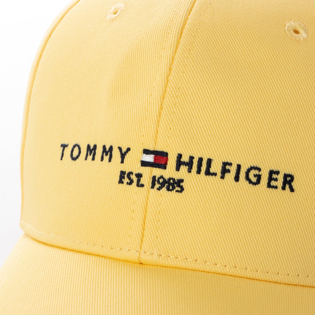 トミー ヒルフィガー TOMMY HILFIGER ロゴベースボールキャップ （イエロー）