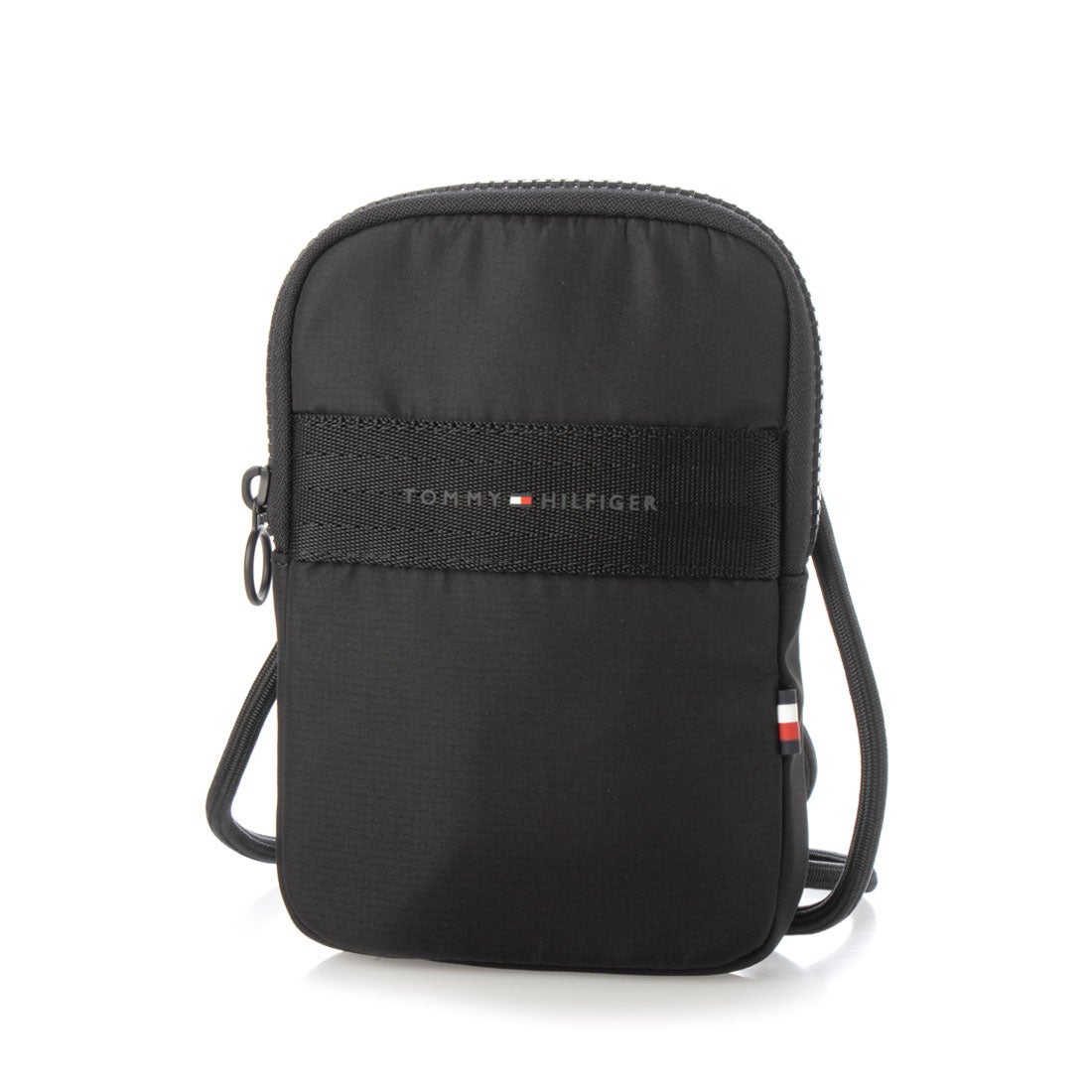 トミー ヒルフィガー TOMMY HILFIGER ロゴフォンポーチ （ブラック 