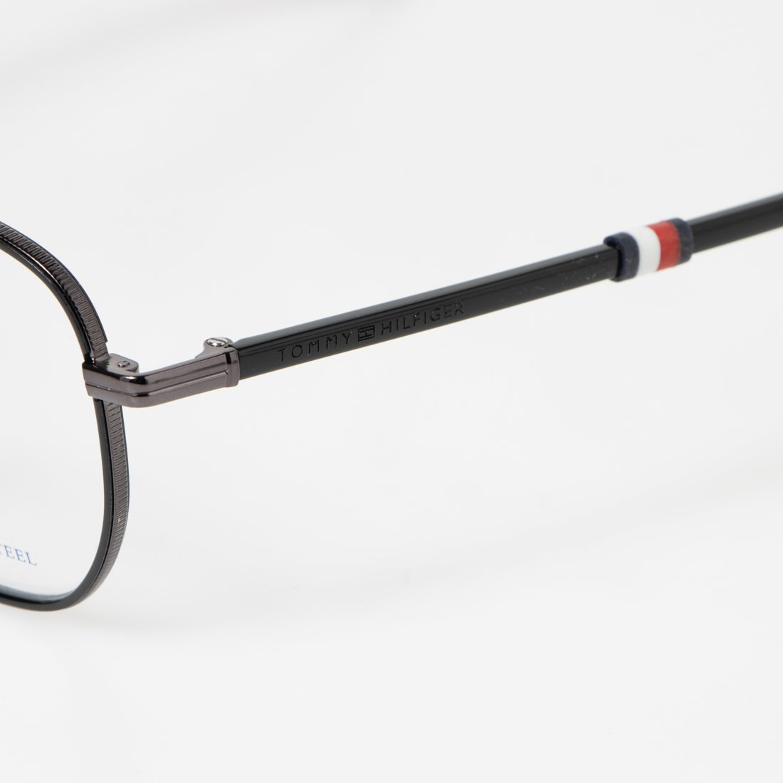 トミー ヒルフィガー TOMMY HILFIGER メガネ 眼鏡 アイウェア レディース メンズ （ダークルテニウム/ブラック）