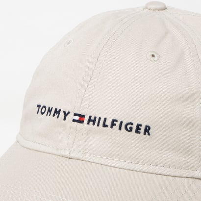 トミー ヒルフィガー TOMMY HILFIGER シンプルロゴCAP （Stone）｜詳細画像