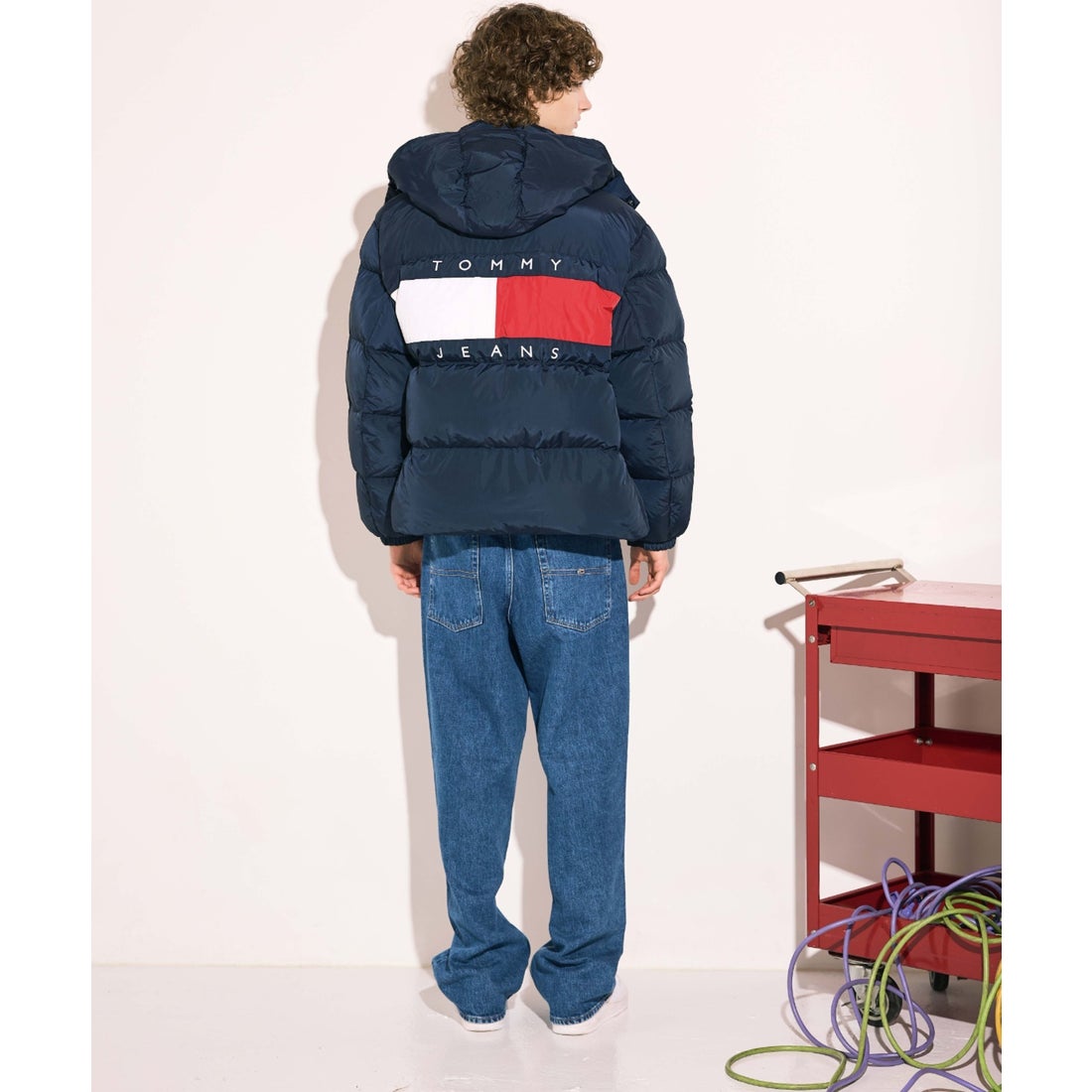 トミー ヒルフィガー TOMMY HILFIGER フラッグバックアラスカパファー 