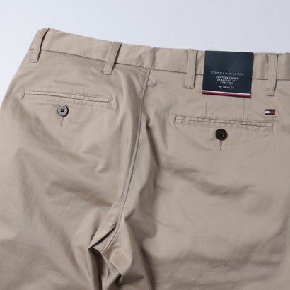 トミー ヒルフィガー TOMMY HILFIGER デントンコットンサテンチノパンツ （ベージュ）｜詳細画像
