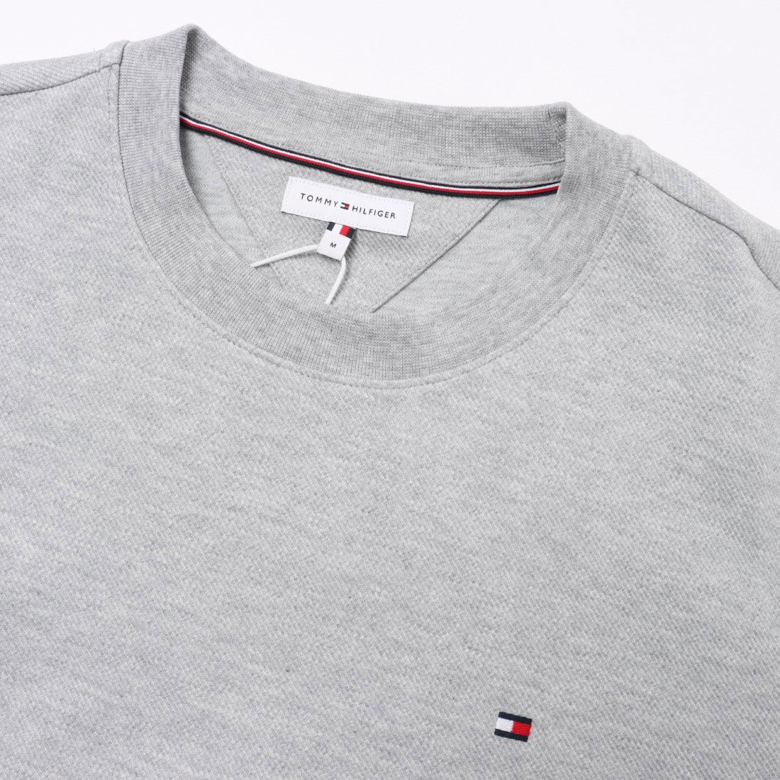 トミー ヒルフィガー TOMMY HILFIGER テクスチャークルーネック 