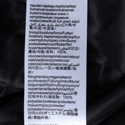 レザージャケット （ブラック）｜詳細画像