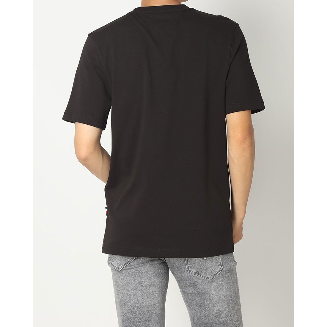 アースバッジTシャツ　ブラック Lサイズ　TOMMY HILFIGER トミー TOMMY HILFIGER カーキ 検索結果 公式オンラインストア
