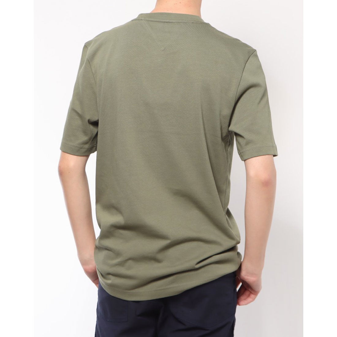 トミー ヒルフィガー TOMMY HILFIGER アースバッジTシャツ （グリーン