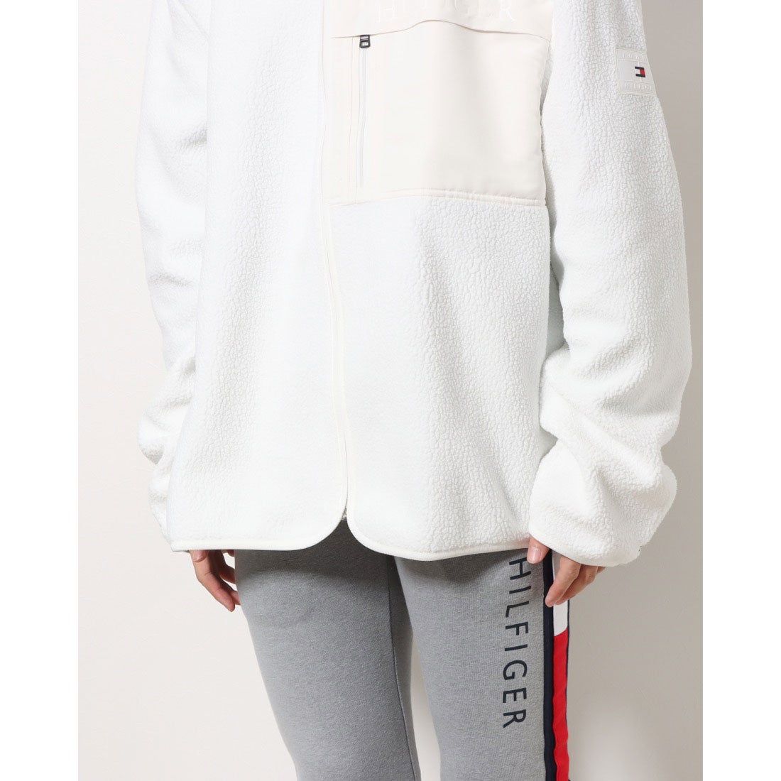 トミー ヒルフィガー TOMMY HILFIGER テディジップアップジャケット