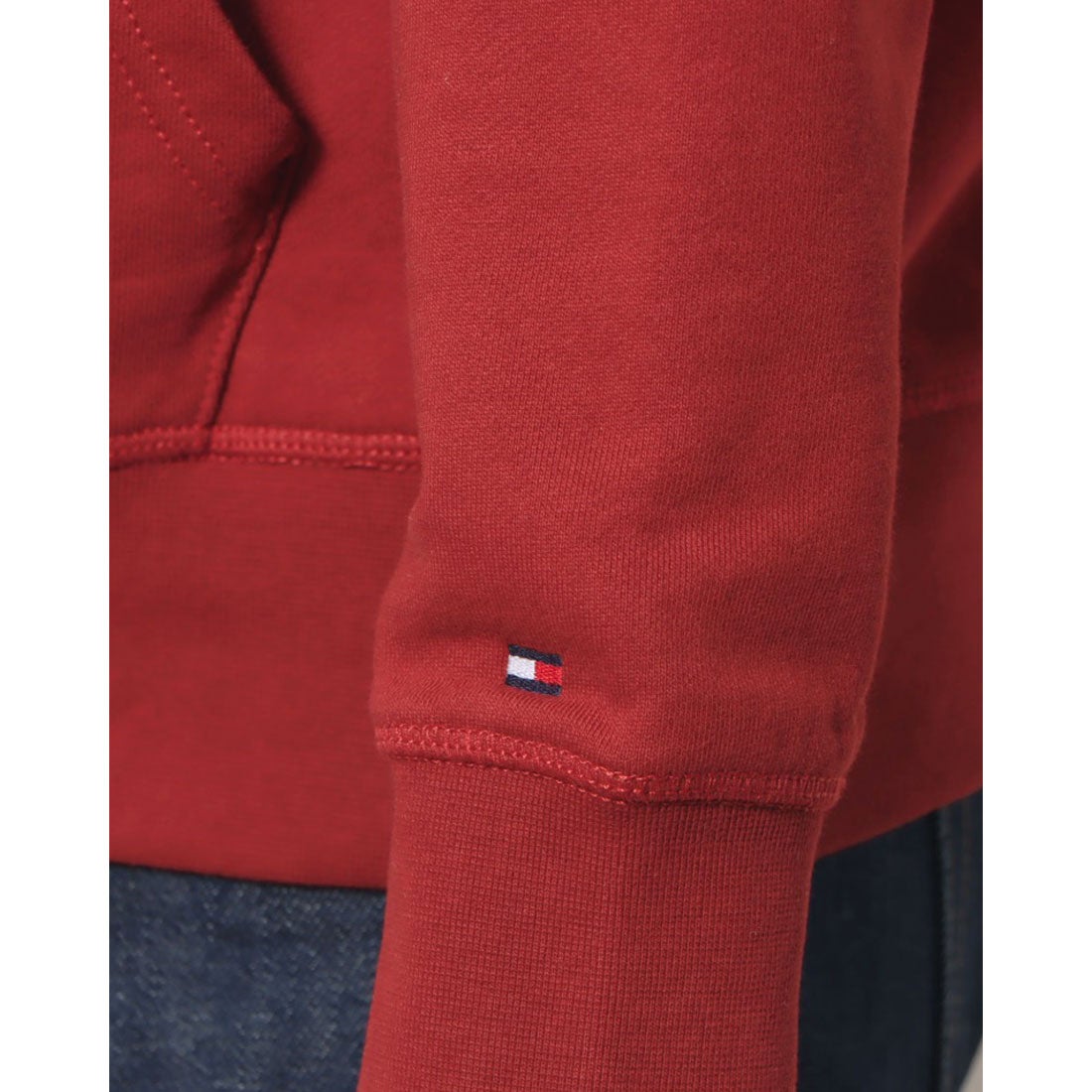トミー ヒルフィガー TOMMY HILFIGER エンブロイドロゴパーカー 