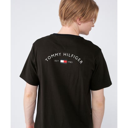 トミー ヒルフィガー TOMMY HILFIGER 【オンライン限定】トミー ヒルフィガー80SリンガーTシャツ（ブラック）｜詳細画像