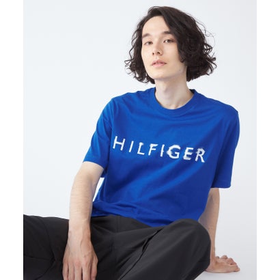 トミー ヒルフィガー TOMMY HILFIGER 【オンライン限定】フェードロゴTシャツ （ブルー）｜詳細画像