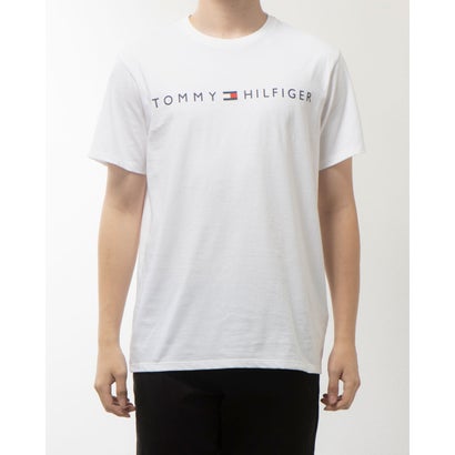 トミー ヒルフィガー TOMMY HILFIGER トミー ヒルフィガープリント半袖Tシャツ （ホワイト）｜詳細画像