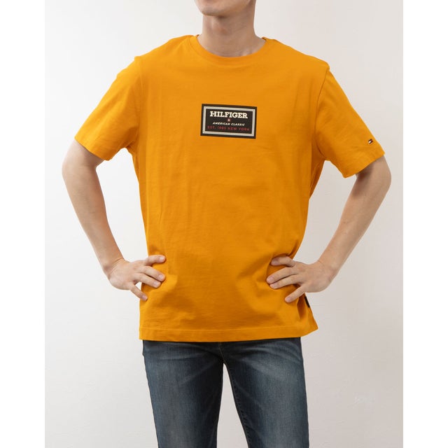 
                    ラベルプリントTシャツ （オレンジ）