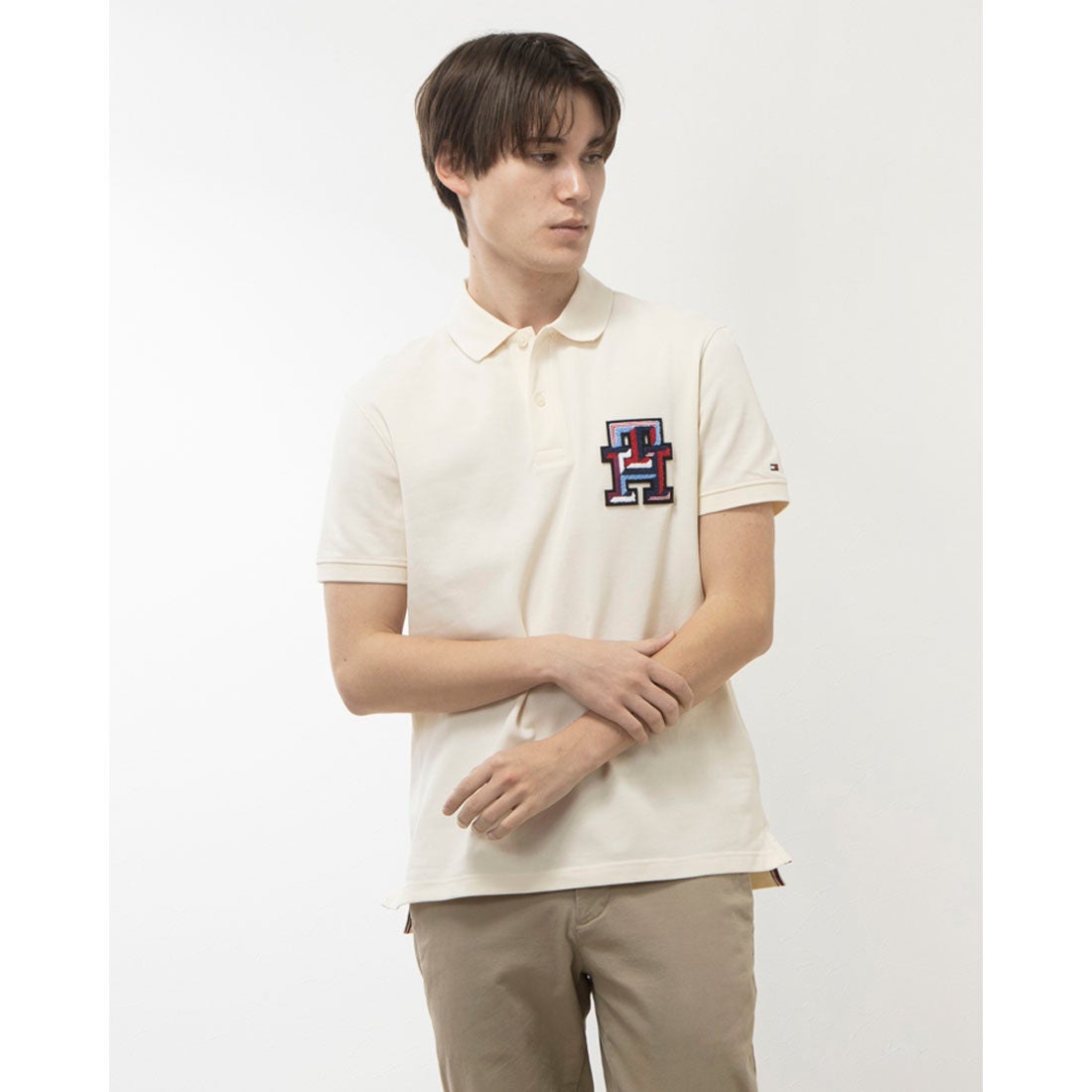 トミー ヒルフィガー TOMMY HILFIGER モノグラムバッジレギュラー 