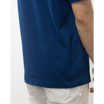 トミー ヒルフィガー TOMMY HILFIGER モノグラムバッジTシャツ （ブルー）｜詳細画像