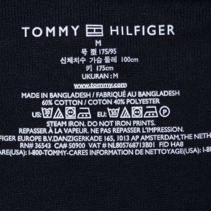 トミー ヒルフィガー TOMMY HILFIGER パーカー 09T4499 （ネイビー）｜詳細画像