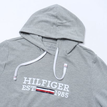 トミー ヒルフィガー TOMMY HILFIGER ロゴプリント パーカー 09T4505 （ブルー）｜詳細画像