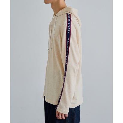 トミー ヒルフィガー TOMMY HILFIGER 袖ロゴ パーカー 09T4256 （オフホワイト）｜詳細画像