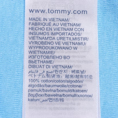 トミー ヒルフィガー TOMMY HILFIGER ベーシックVネックTシャツ （ホワイト）｜詳細画像