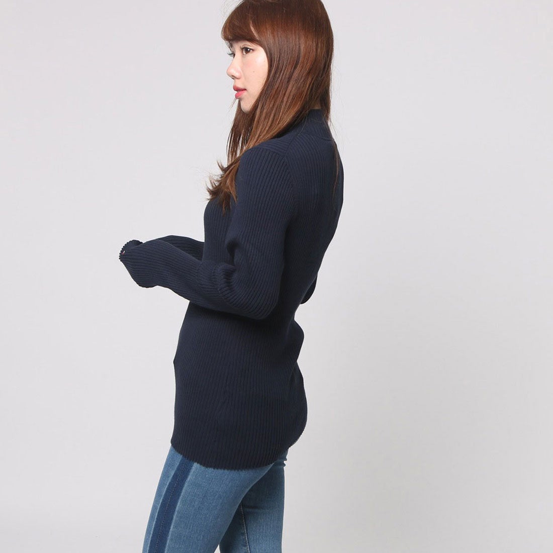 トミー ヒルフィガー TOMMY HILFIGER ジップアップカーディガン 