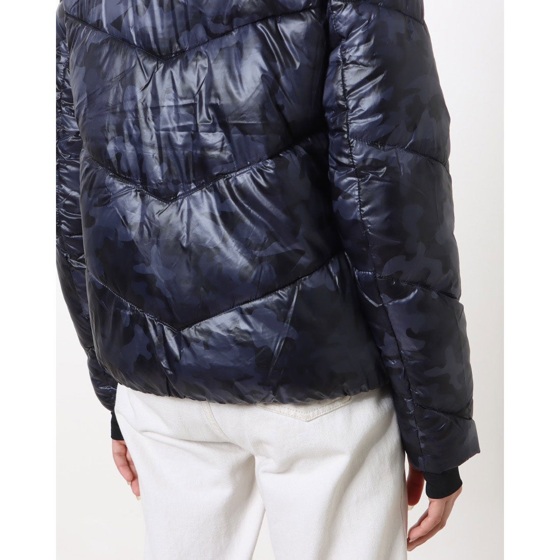 トミー ヒルフィガー TOMMY HILFIGER ☆迷彩柄エコダウンジャケット 