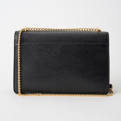 トリーバーチ TORY BURCH ショルダーバッグ サフィアーノレザー FLAP ADJUSTABLE SHOULDER BAG 182383 001 （ブラック）｜詳細画像
