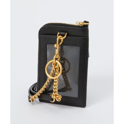 トリーバーチ TORY BURCH パスケース 143239 レディース ロビンソン ランヤード フラグメントケース カードホルダー （ブラック）｜詳細画像