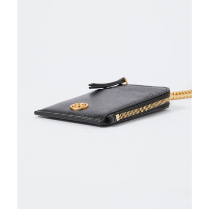 トリーバーチ TORY BURCH パスケース 143239 レディース ロビンソン ランヤード フラグメントケース カードホルダー （ブラック）｜詳細画像