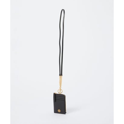トリーバーチ TORY BURCH パスケース 143239 レディース ロビンソン ランヤード フラグメントケース カードホルダー （ブラック）｜詳細画像