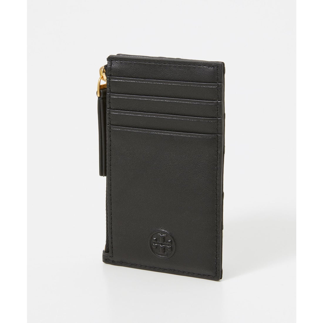 トリーバーチ TORY BURCH 152602 カードケース レディースフレミング ソフト ジップ フラグメントケース Fleming Soft  Zip Card Case （ブラック）