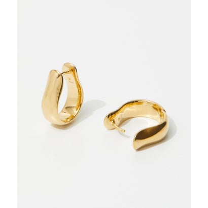 トムウッド TOM WOOD Oyster Hoops Medium Gold E39OYM01NAS925/9K