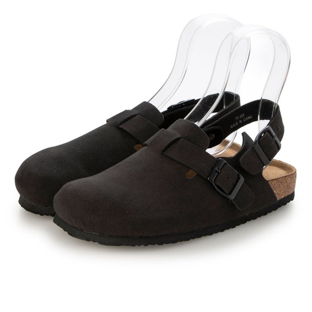 ストラップサボサンダル （BLACK）