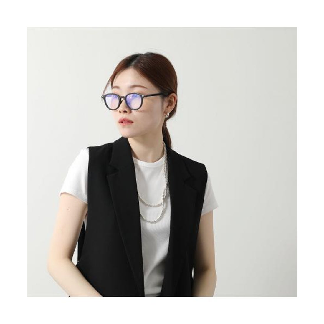 トムフォード TOM FORD TOM FORD メガネ TF5857－D－B ブルーライト