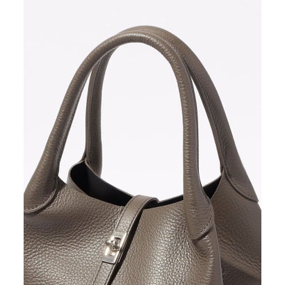 VIOLAd'ORO BOX TOTE バッグ （47 ダークトープ）｜詳細画像