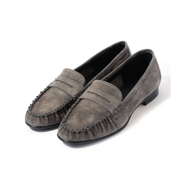 AEYDE ALDOUS KID SUEDE ローファー （15 グレー）