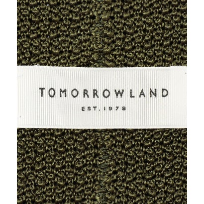 TOMORROWLAND シルク ニットタイ （69 ネイビー）｜詳細画像
