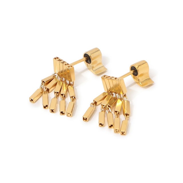 Maggoosh TINY FRINGE ピアス （91 ゴールド）