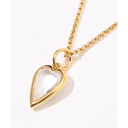avgvst Small Rock Crystal Hart ゴールド ネックレス （92 ゴールド系）｜詳細画像