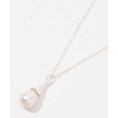 mounir Flower Bud Pearl ネックレス （81 シルバー）｜詳細画像