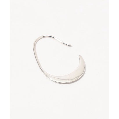 mounir Modern Crescent ピアス （81 シルバー）｜詳細画像