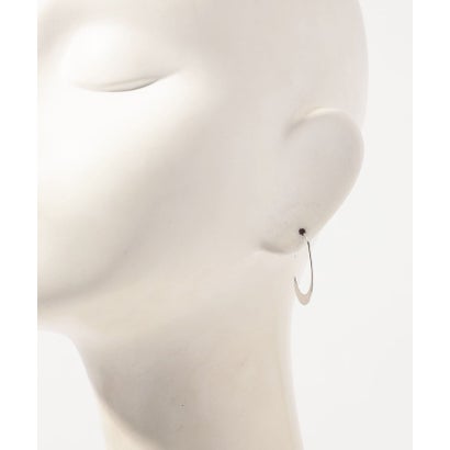 mounir Modern Crescent ピアス （81 シルバー）｜詳細画像